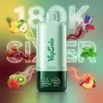 VapSolo SIXER 6in1 180K S10 Pineapple Apple Pear Red Bull Cherry Cola Solo #1 Strawberry Kiwi Sex On The Beach