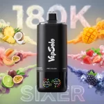 VapSolo SIXER 6in1 180K S4 Pina Colada Love 66 Lime Passion Fruit Monster Mango Strawberry Ice Blackberry Blueberry Ice